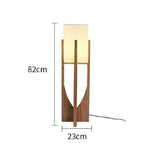 Lampe de Table en Bois Massif au Design Nordique-LUMICONCEPT