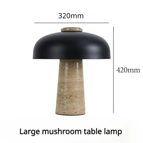 Lampe de bureau en marbre nordique moderne avec lumière LED-LUMICONCEPT