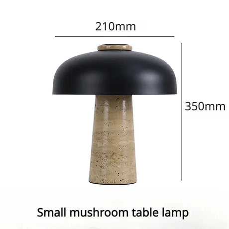 Lampe de bureau en marbre nordique moderne avec lumière LED-LUMICONCEPT