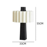 Lampe de chevet scandinave minimaliste noire et blanche-LUMICONCEPT