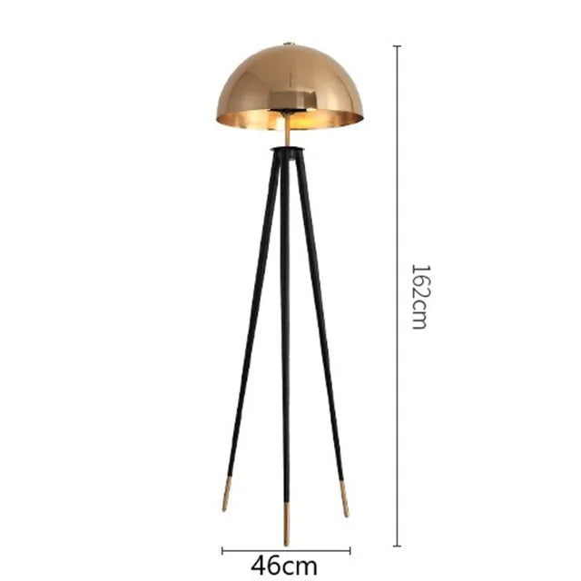 Lampe de sol vintage à trépied Coyote - Élégance rétro pour votre intérieur-LUMICONCEPT