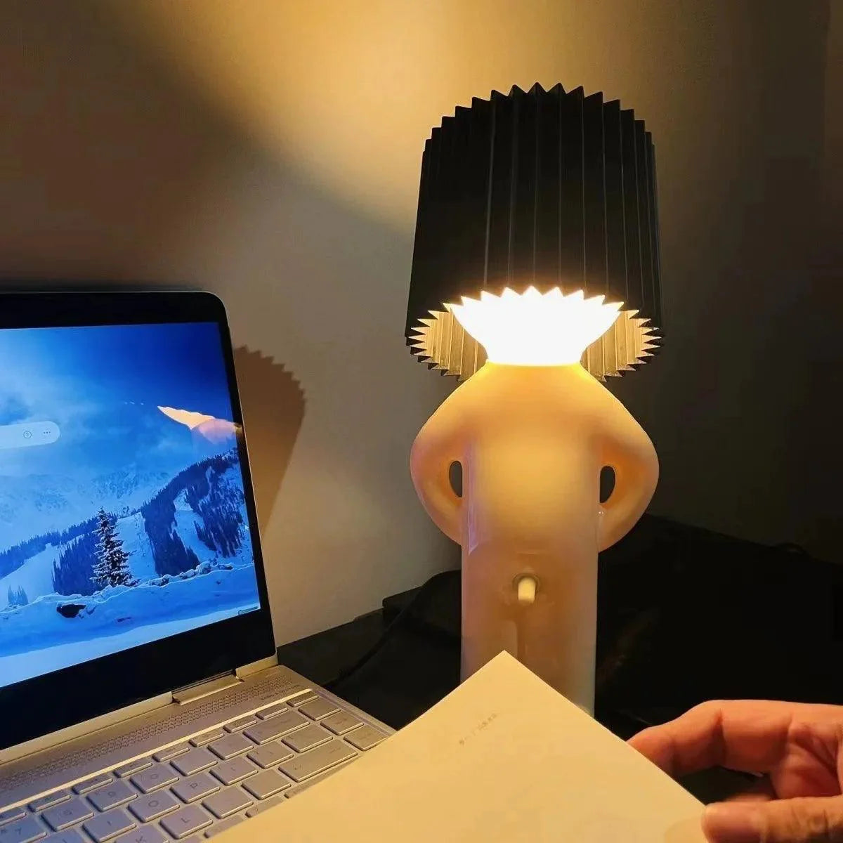 Lampe de table créative et ludique Bonhomme-LUMICONCEPT