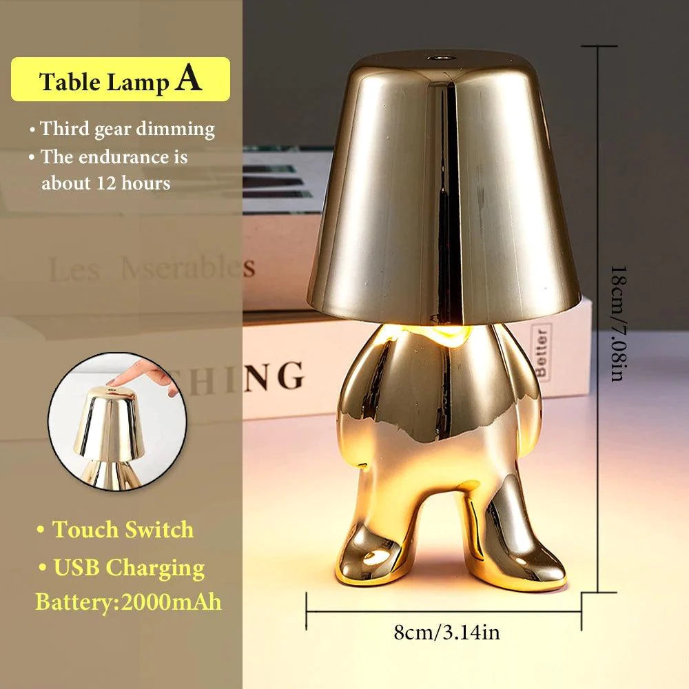 Lampe de table moderne LED avec recharge USB-LUMICONCEPT