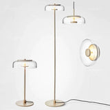 Lampe sur Pied Post-Moderne en Verre pour Salon et Bureau-LUMICONCEPT