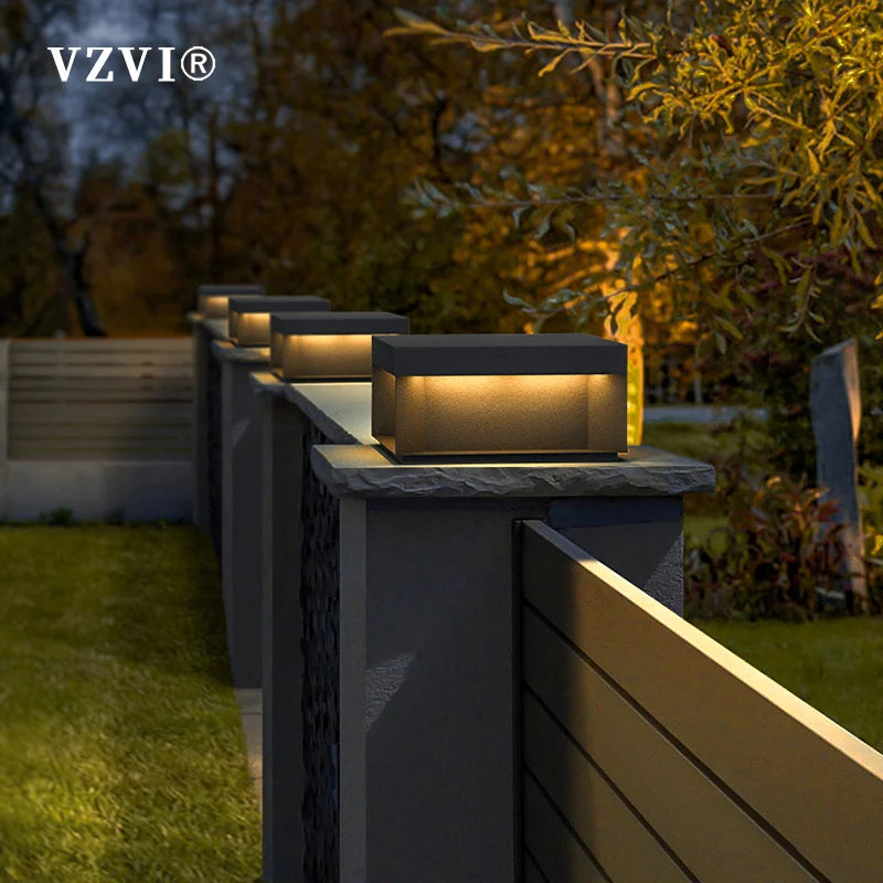 Lampes de Poteau LED VZVI pour Jardin et Paysage - Éclairage Extérieur Moderne, Étanche et Élégant-LUMICONCEPT