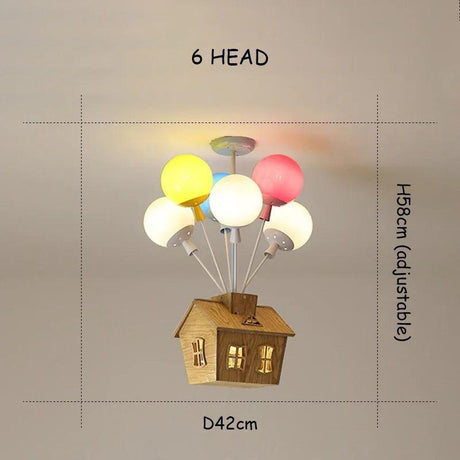 Luminaire Enfant Élégant en Fer et Bois avec Ambiance Contemporaine-LUMICONCEPT