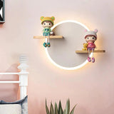 Luminaire Enfant LED avec Température de Couleur Réglable en Bois-LUMICONCEPT