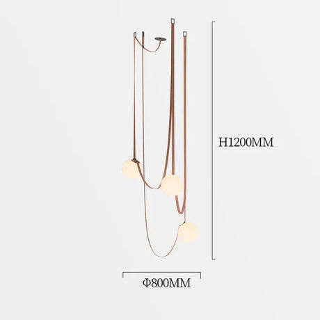 Luminaire Suspendu Moderne avec Têtes Multiples et Options de Couleur Émission-LUMICONCEPT