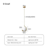 Luminaire Suspendu en Cuivre Naturel avec Abat-jour en Verre et Éclairage LED Tricolore-LUMICONCEPT