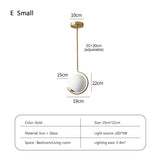 Luminaire Suspendu en Cuivre Naturel avec Abat-jour en Verre et Éclairage LED Tricolore-LUMICONCEPT