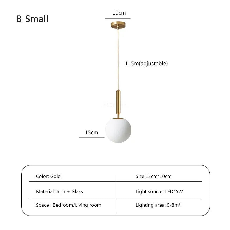 Luminaire Suspendu en Cuivre Naturel avec Abat-jour en Verre et Éclairage LED Tricolore-LUMICONCEPT