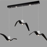 Luminaire Suspendu en Résine avec Détails en Aluminium et Éclairage LED Adjustable-LUMICONCEPT