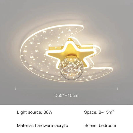 Luminaires Enfant Étoile - Éclairage LED Réglable pour une Ambiance Magique-LUMICONCEPT