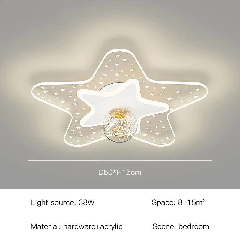 Luminaires Enfant Étoile - Éclairage LED Réglable pour une Ambiance Magique-LUMICONCEPT