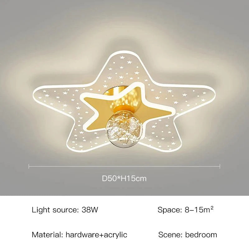 Luminaires Enfant Étoile - Éclairage LED Réglable pour une Ambiance Magique-LUMICONCEPT