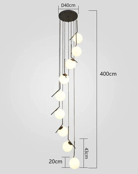 Luminaires Suspendus Multifonctionnels à Têtes Variées et Options de Contrôle de Lumière-LUMICONCEPT