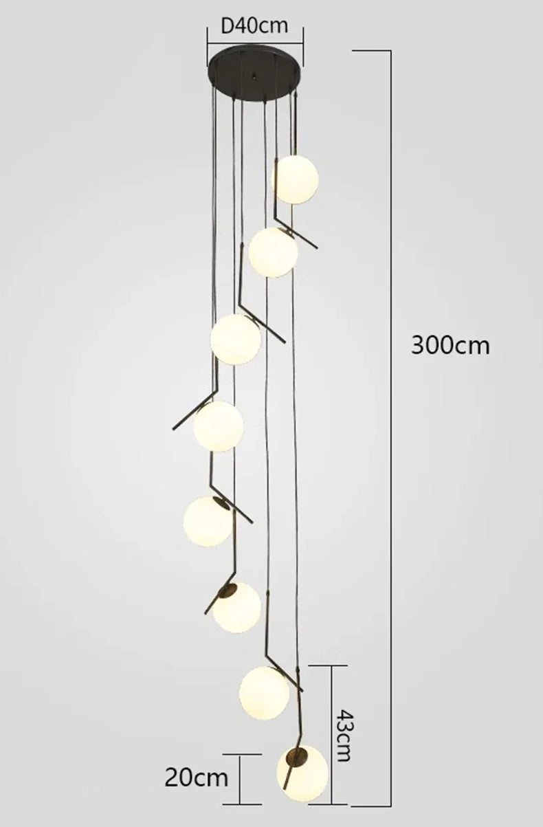 Luminaires Suspendus Multifonctionnels à Têtes Variées et Options de Contrôle de Lumière-LUMICONCEPT