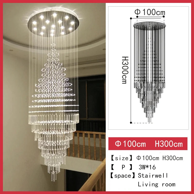 Lustre Art Déco en Cristal K9 pour un Éclairage Élégant et Raffiné-LUMICONCEPT