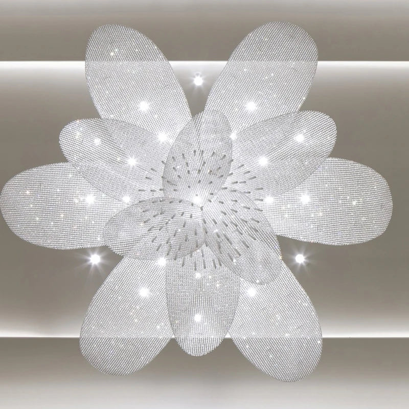 Lustre Cristallin Personnalisé pour Espaces Hôteliers Prestigieux-LUMICONCEPT