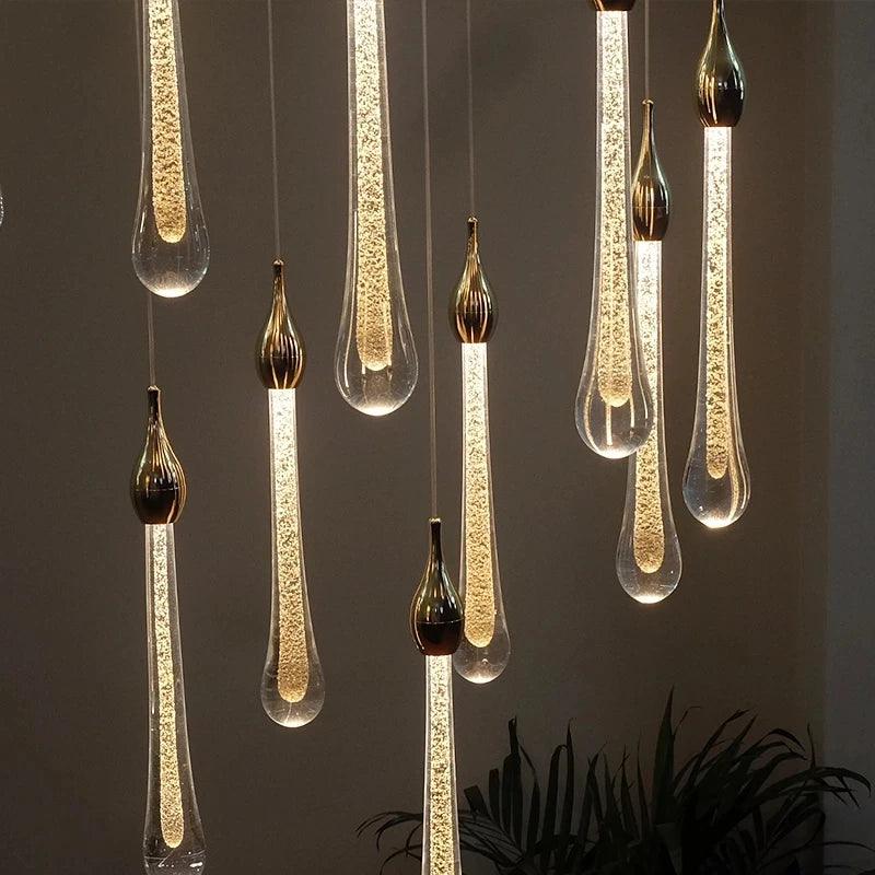 Lustre Murale en Acier Inoxydable et Cristal – Élégance Moderne pour un Intérieur Raffiné-LUMICONCEPT