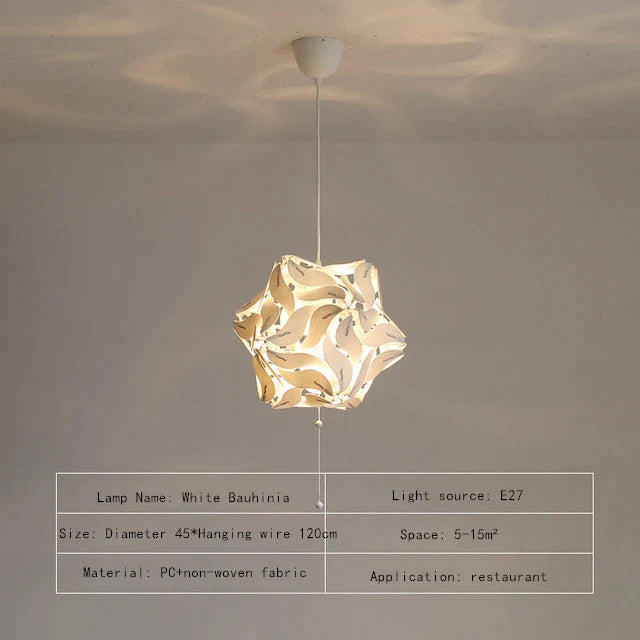 Lustre Rétractable Fleur Élégant avec Options de Couleurs Personnalisables-LUMICONCEPT