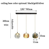 Lustre Sur Mesure en Cristal et Acier Inoxydable pour une Ambiance Élégante et Moderne-LUMICONCEPT