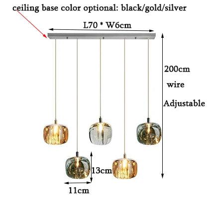 Lustre Sur Mesure en Cristal et Acier Inoxydable pour une Ambiance Élégante et Moderne-LUMICONCEPT