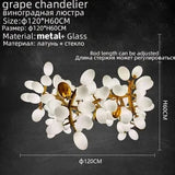 Lustre Suspendu Élégant en Forme de Grappe de Raisins - Luxe Scandinave pour un Éclairage Raffiné-LUMICONCEPT