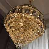 Lustre en Cristal Élégant pour Hall et Salon-LUMICONCEPT