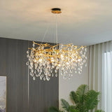 Lustre en Cristal LED Élégant pour un Intérieur Raffiné et Contemporain-LUMICONCEPT