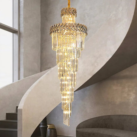 Lustre en Cristal Moderne avec Options de Personnalisation Élégantes-LUMICONCEPT