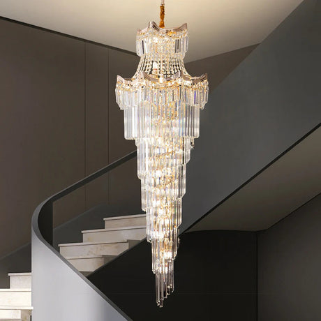 Lustre en cristal de luxe pour un éclairage éblouissant dans votre espace sophistiqué.-LUMICONCEPT