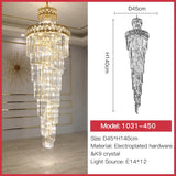 Lustre en cristal d'exception au design contemporain pour un éclairage élégant et moderne-LUMICONCEPT