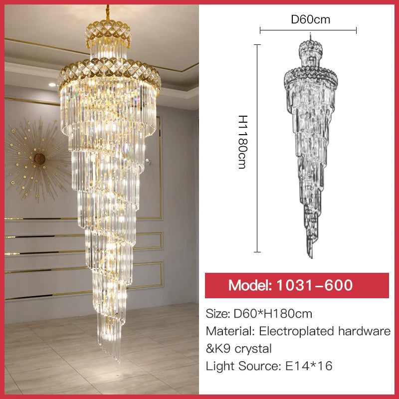 Lustre en cristal d'exception au design contemporain pour un éclairage élégant et moderne-LUMICONCEPT