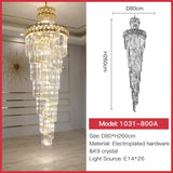 Lustre en cristal d'exception au design contemporain pour un éclairage élégant et moderne-LUMICONCEPT