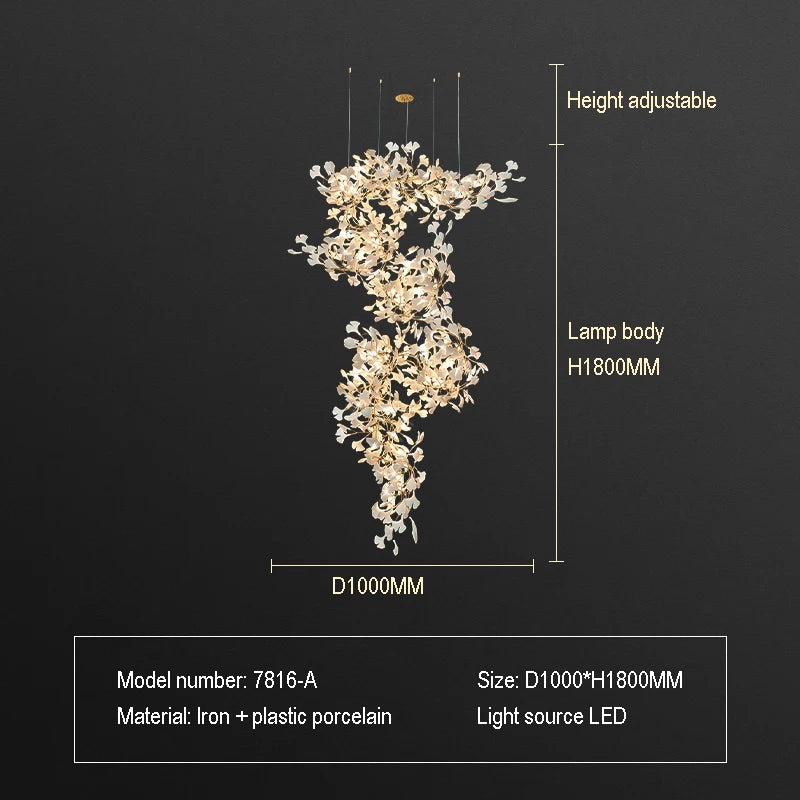 Lustre en cristal nordique, une touche d'élégance pour vos espaces raffinés-LUMICONCEPT