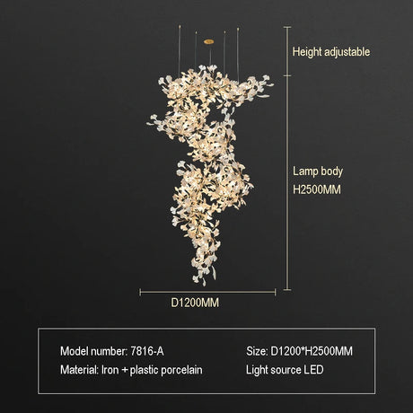 Lustre en cristal nordique, une touche d'élégance pour vos espaces raffinés-LUMICONCEPT