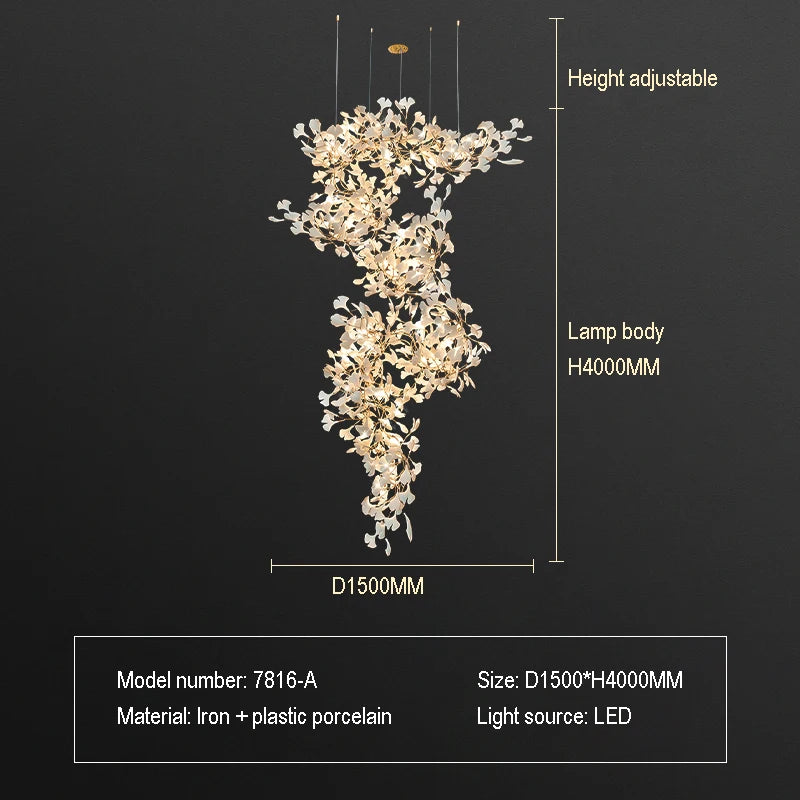 Lustre en cristal nordique, une touche d'élégance pour vos espaces raffinés-LUMICONCEPT