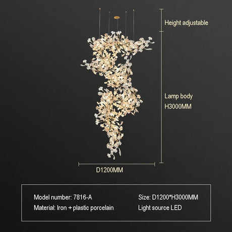 Lustre en cristal nordique, une touche d'élégance pour vos espaces raffinés-LUMICONCEPT