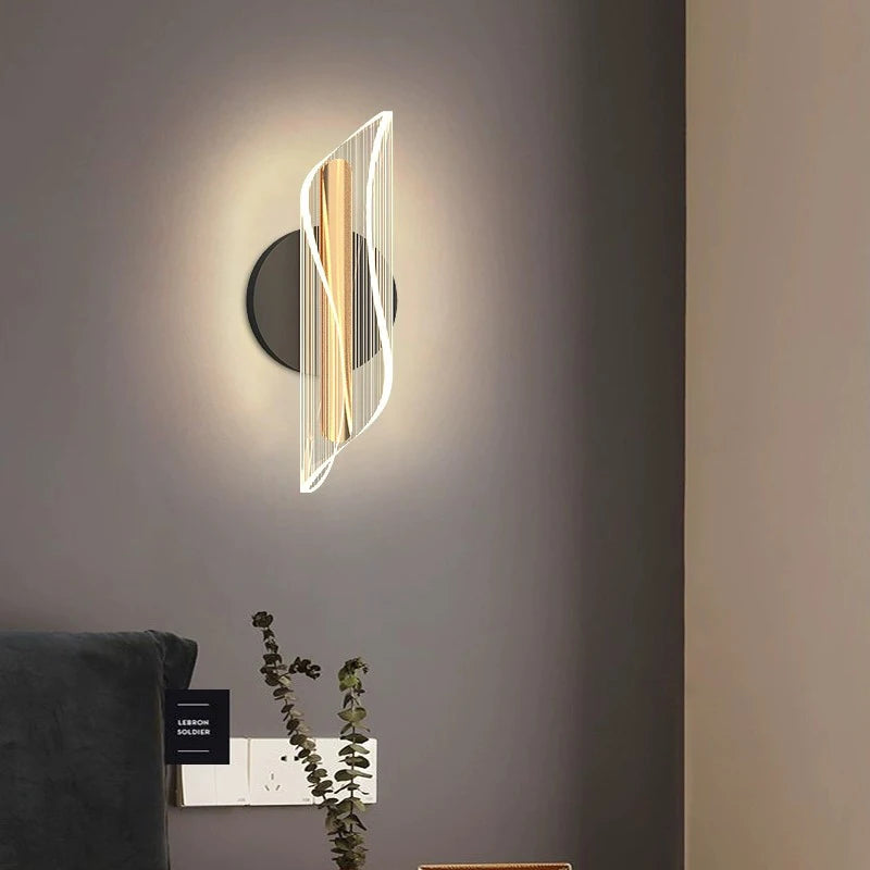 Lustre minimaliste moderne BOSSEN en acrylique de luxe pour salon et salle à manger-LUMICONCEPT