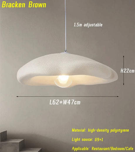 Lustres LED en Polystyrène Haute Densité - Éclairage Suspended Élégant pour Intérieur-LUMICONCEPT