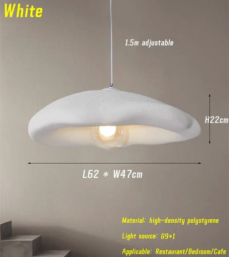 Lustres LED en Polystyrène Haute Densité - Éclairage Suspended Élégant pour Intérieur-LUMICONCEPT