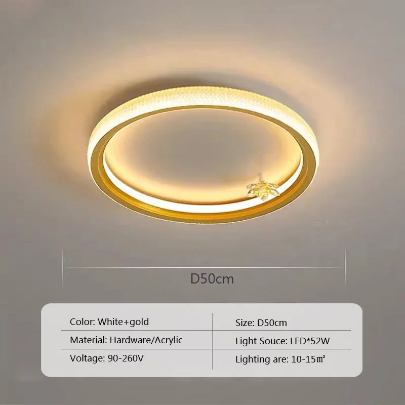 Plafonnier Design : Abat-Jour Plafond avec Cinq Sources de Lumière-LUMICONCEPT