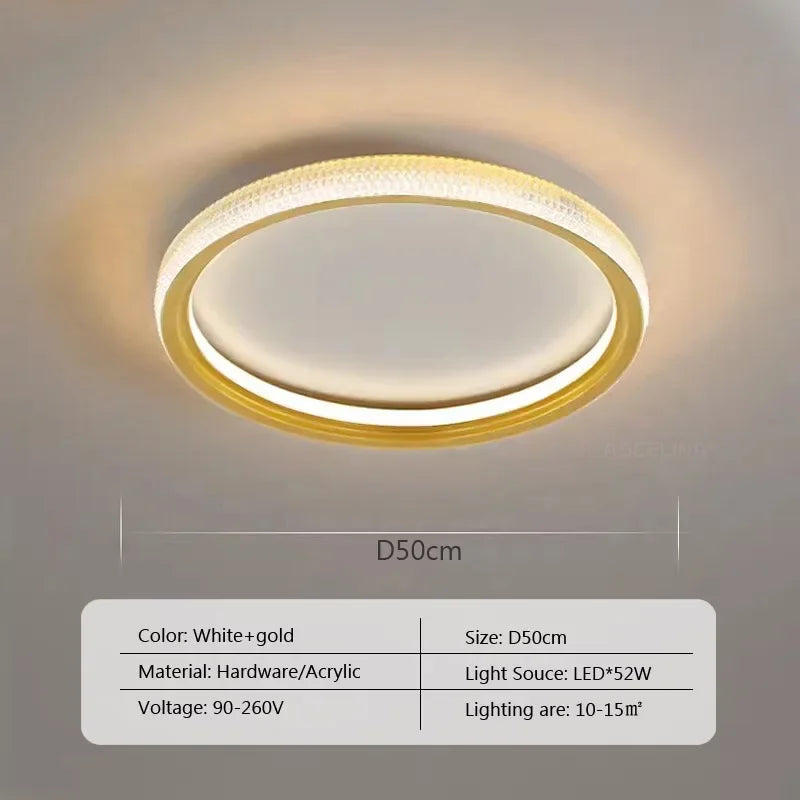 Plafonnier Design : Abat-Jour Plafond avec Cinq Sources de Lumière-LUMICONCEPT