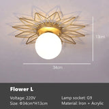 Plafonnier Design : Fleur de Soleil Nordique Feuille de Lotus-LUMICONCEPT