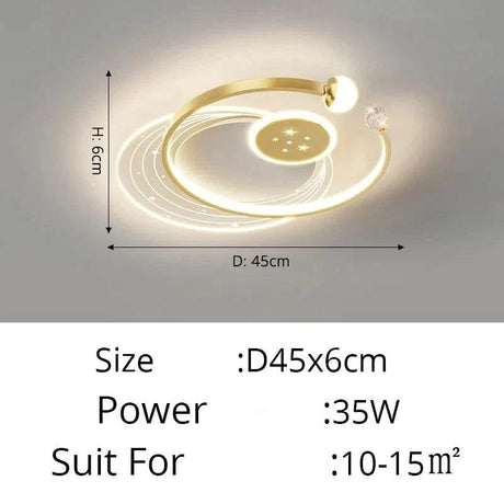 Plafonnier Design : Forme Circulaire pour un Éclairage Polyvalent-LUMICONCEPT