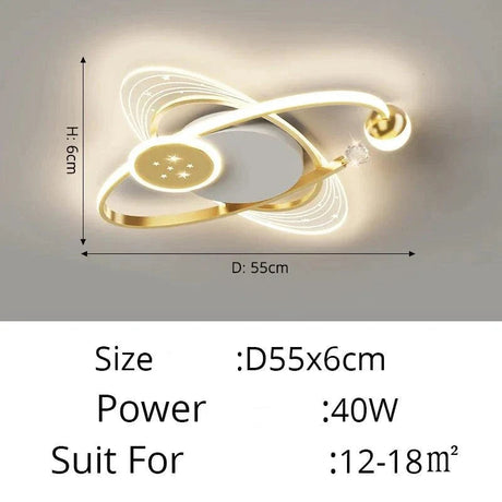 Plafonnier Design : Forme Circulaire pour un Éclairage Polyvalent-LUMICONCEPT