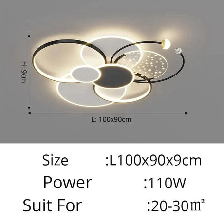 Plafonnier Design : Forme Circulaire pour un Éclairage Polyvalent-LUMICONCEPT