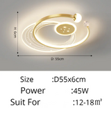 Plafonnier Design : Forme Circulaire pour un Éclairage Polyvalent-LUMICONCEPT