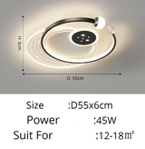 Plafonnier Design : Forme Circulaire pour un Éclairage Polyvalent-LUMICONCEPT